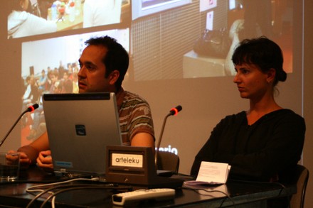 Marcos García and Laura Fernandez from MediaLab-Prado, Madrid  - small