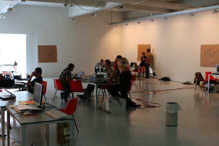 Space of the workshop in Arteleku - small